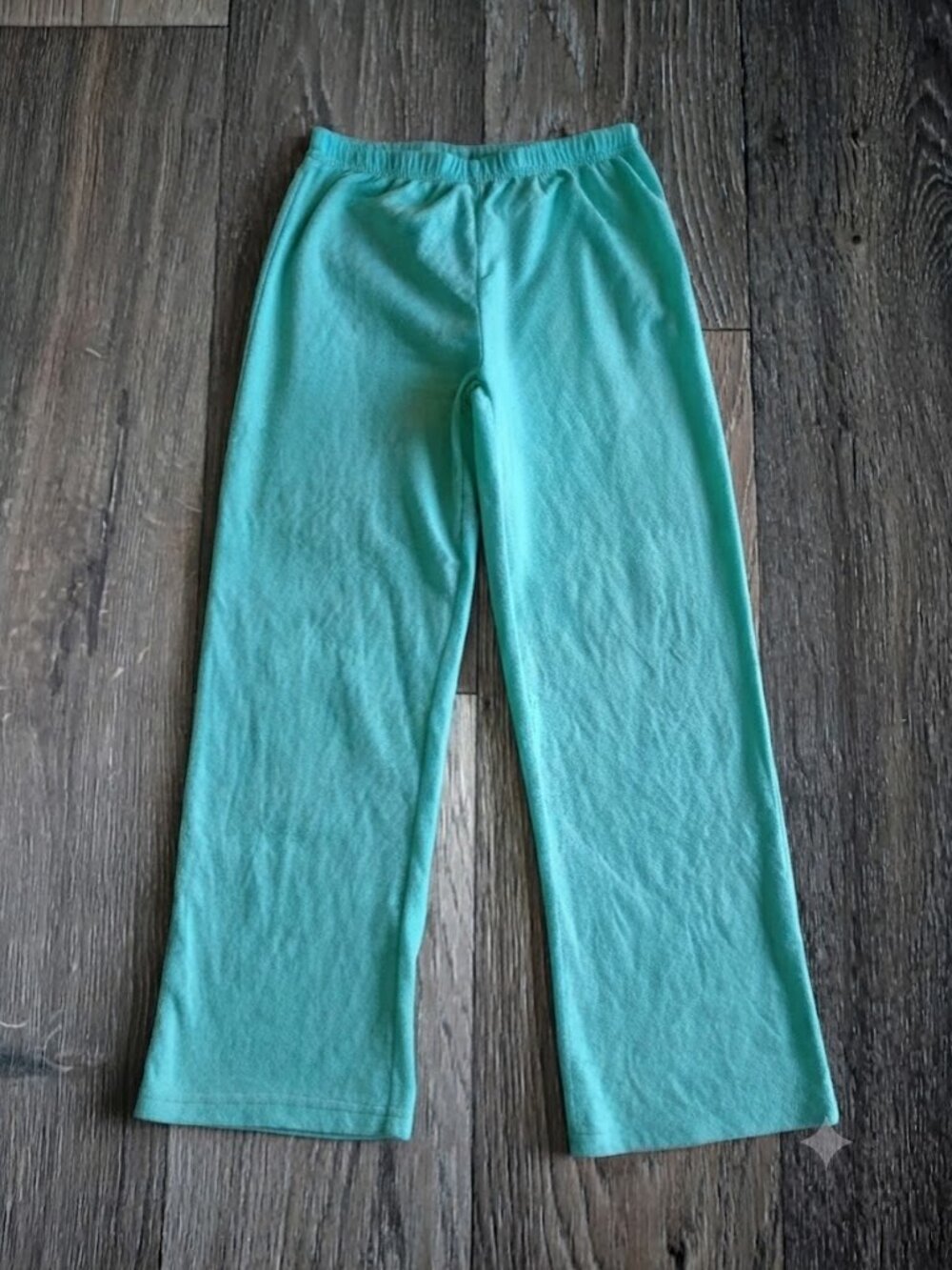 Girls Size 7/8 Mint Green Cozy Lounge Sleep Pajama Pants